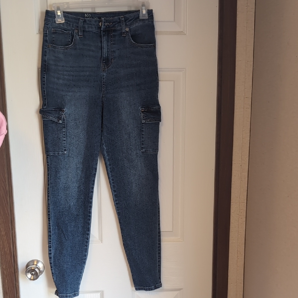 No Boundaries Dark Blue Skinny Jeans